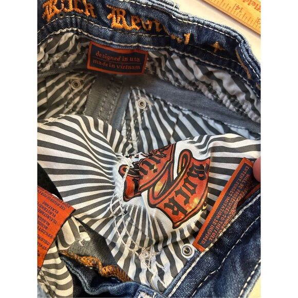 Rock Revival size 25 boot jeans Lichen 8201 denim - Picture 8 of 14